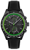 Lacoste Apext Black Dial Black Leather Strap Watch for Men - 2011296 Authentic Buy Shop Now