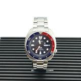 Seiko Prospex PADI Special Edition Automatic Blue Dial Silver Steel Strap Watch for Men - SRPE99 Authentic Buy Shop Now
