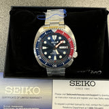 Seiko Prospex PADI Special Edition Automatic Blue Dial Silver Steel Strap Watch for Men - SRPE99 Authentic Buy Shop Now