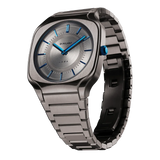 D1 Milano Square Titanium Gray Dial Gray Steel Strap Watch for Men - D1-SQBJ02 Authentic Buy Shop Now