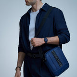 D1 Milano Square Galaxy Blue Dial Blue Steel Strap Watch for Men - D1-SQBJ09 Authentic Buy Shop Now