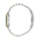 Just Cavalli Chiarezza Snake Core Green Dial Two Tone Steel Strap Watch for Women - RC5L078M0065 Authentic Buy Shop Now