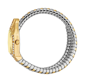 Just Cavalli Ornato Gold Dial Two Tone Steel Strap Watch for Women - JC1L303M0055 Authentic Buy Shop Now