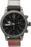 Burberry Utilitarian Chronograph Black Dial Tri Tone Leather Strap Watch for Men - BU7815 Authentic Buy Shop Now