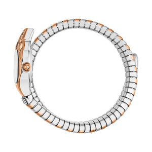 Just Cavalli Brillante Silver Dial Two Tone Steel Strap Watch for Women - JC1L326M0065 Authentic Buy Shop Now