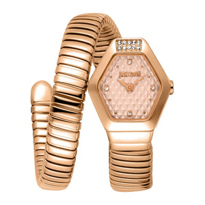 Just Cavalli Splora Rose Gold Dial Rose Gold Steel Strap Watch for Women - JC1L394M0045 Authentic Buy Shop Now