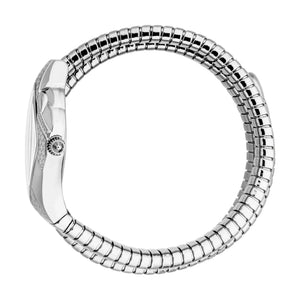 Just Cavalli Cristallo Silver Dial Silver Steel Strap Watch for Women - JC1L307M0015 Authentic Buy Shop Now