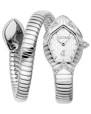 Just Cavalli Speranza Silver Dial Silver Steel Strap Watch for Women - JC1L356M0015 Authentic Buy Shop Now