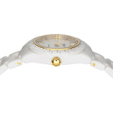 Versace DV One Mini White Dial White Ceramic Dial Watch for Women - VE9F00224 Authentic Buy Shop Now