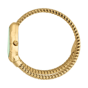 Just Cavalli Fiamma Green Dial Gold Steel Strap Watch for Women - JC1L426M0035 Authentic Buy Shop Now