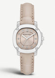 Burberry The Britain Diamonds Pink Dial Pink Leather Strap Watch for Women - BBY1802 Authentic Buy Shop Now