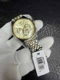 Emporio Armani Classic White Dial Two Tone Steel Strap Watch for Men - AR11603 Authentic Buy Shop Now