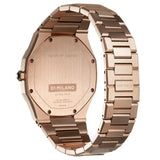 D1 Milano Ultra Thin Black Dial Gold Steel Strap Watch for Men - D1-UTBJ16 Authentic Buy Shop Now
