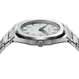 D1 Milano Pluto Ultra Thin Silver Dial Silver Steel Strap Watch for Men - D1-UTBJ18 Authentic Buy Shop Now