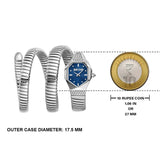 Just Cavalli Ambra Blue Dial Silver Steel Strap Watch for Women - JC1L370M0025 Authentic Buy Shop Now