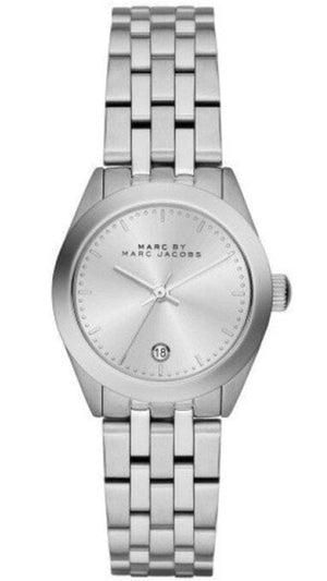 Marc Jacobs Peeker Silver Dial Silver Steel Strap Watch for Women - MBM3373 Authentic Buy Shop Now