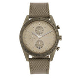 Michael Kors Warren Chronograph Beige Dial Beige Nylon Strap Watch for Men - MK9145 Authentic Buy Shop Now