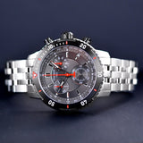 Tissot PRS 200 Chronograph Grey Dial Silver Steel Strap Watch For Men - T067.417.21.051.00 Authentic Buy Shop Now