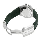 Breitling Superocean Automatic 44 Green Dial Green Rubber Strap Watch for Men - A17376A31L1S1 Authentic Buy Shop Now