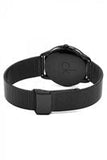 Calvin Klein Minimal Black Dial Black Mesh Bracelet Watch for Men - K3M21421 Authentic Buy Shop Now