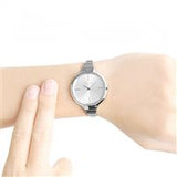 Calvin Klein Lively Silver Dial Silver Steel Strap Watch for Women - K4U23126 Authentic Buy Shop Now