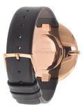 Calvin Klein Full Moon Black Dial Black Leather Strap Watch for Women - K8Y236C1 Authentic Buy Shop Now