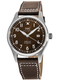 IWC Pilot's Watch Mark XVII Edition "Antoine De Saint Exupery" Brown Dial Brown Leather Strap Watch for Men - IW327003 Authentic Buy Shop Now