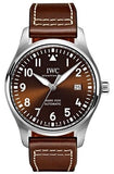 IWC Pilot's Watch Mark XVII Edition "Antoine De Saint Exupery" Brown Dial Brown Leather Strap Watch for Men - IW327003 Authentic Buy Shop Now