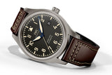 IWC Pilot's Watch Mark XVIII 40mm Black Dial Brown Leather Strap Watch for Men - IW327006 Authentic Buy Shop Now