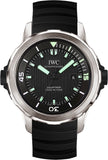 IWC Aquatimer Automatic 2000 Black Dial Black Rubber Strap Watch for Men - IW358002 Authentic Buy Shop Now