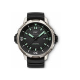 IWC Aquatimer Automatic 2000 Black Dial Black Rubber Strap Watch for Men - IW358002 Authentic Buy Shop Now