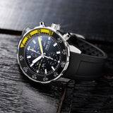 IWC Aquatimer Automatic Chronograph Black Dial Black Rubber Strap Watch for Men - IW376709 Authentic Buy Shop Now