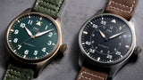 IWC Pilot's Watch Mark XVIII 40mm Black Dial Brown Leather Strap Watch for Men - IW327006 Authentic Buy Shop Now
