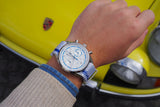 Tag Heuer Carrera Porsche RS 2.7 Automatic Chronograph White Dial White Nylon Strap Watch for Men - CBN2016.EB0275 Authentic Buy Shop Now