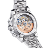 Fossil Townsman Automatic Skeleton White Dial Two Tone Steel Strap Watch for Men - ME3075 Authentic Buy Shop Now