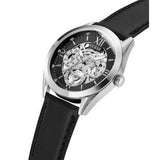 Guess Tailor Multifunction Black Dial Black Leather Strap Watch for Men - GW0389G1 Authentic Buy Shop Now