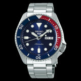 Seiko 5 Sports Automatic Blue Dial Silver Steel Strap Watch For Men - SRPD53K1 Authentic Buy Shop Now