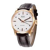 Mido Multifort Automatic Silver Dial Brown Leather Strap Watch For Men - M005.430.36.031.80 Authentic Buy Shop Now
