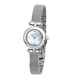 Gucci Diamantissima Diamonds Mother of Pearl Dial Silver Mesh Bracelet Watch for Women - YA141512 Authentic Buy Shop Now