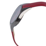 Calvin Klein Rebel Red Black Dial Red Leather Strap Watch for Women - K8P237U1 Authentic Buy Shop Now