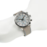 Calvin Klein City Chronograph White Dial White Leather Strap Watch for Men - K2G271Q4 Authentic Buy Shop Now
