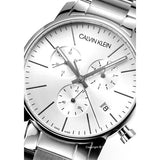 Calvin Klein City White Dial Silver Steel Strap Watch for Men - K2G27146 Authentic Buy Shop Now