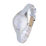 Calvin Klein Rebel Grey Dial Grey Leather Strap Watch for Women - K8P231Q4 Authentic Buy Shop Now