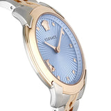 Versace Audrey Quartz Blue Dial Two Tone Steel Strap Watch for Women - VELR00619 Authentic Buy Shop Now