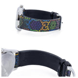 Gucci G Timeless Quartz Black Dial Black Leather Strap Watch For Women - YA1264146 Authentic Buy Shop Now
