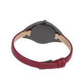 Calvin Klein Rebel Red Black Dial Red Leather Strap Watch for Women - K8P237U1 Authentic Buy Shop Now