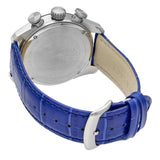 Versace V-Ray Chronograph Quartz Blue Dial Blue Leather Strap Watch for Men - VE2I00721 Authentic Buy Shop Now
