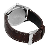 Versace Greca Time Quartz Blue Dial Brown Leather Strap Watch For Men - VE3K00122 Authentic Buy Shop Now