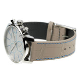 Calvin Klein City Chronograph White Dial White Leather Strap Watch for Men - K2G271Q4 Authentic Buy Shop Now