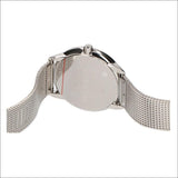 Calvin Klein Minimal Blue Dial Silver Mesh Bracelet Watch for Women - K3M2212N Authentic Buy Shop Now